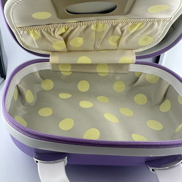 Bling Hello Kitty Travel Carry On Case- Purple - Picture 6 of 8